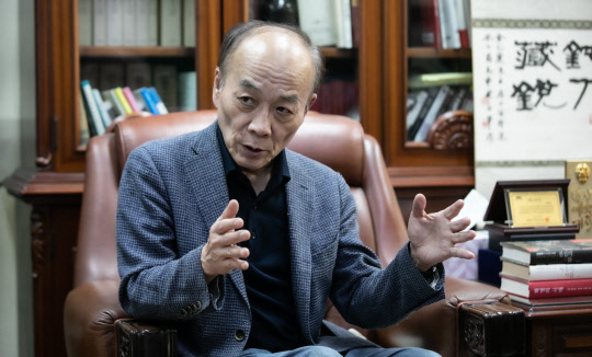전원책 변호사 고견 인터뷰. 이슬기기자 9904sul@